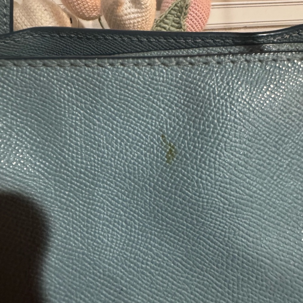 Coach Light Blue Tote Bag - Picture 3 of 14